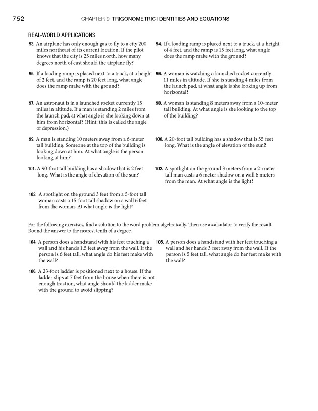 Algebra and Trigonometry - Front Matter 770